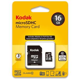 کارت حافظه کداک با ظرفیت 16 گیگابایت